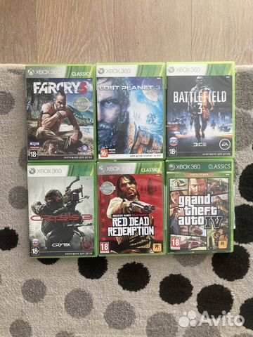 Игры на xbox 360 2 диска (Far cry и Crysis) купить в Москве ...