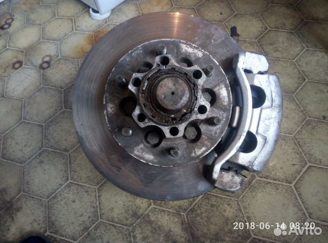 Ssangyong Korando ступица передняя левая