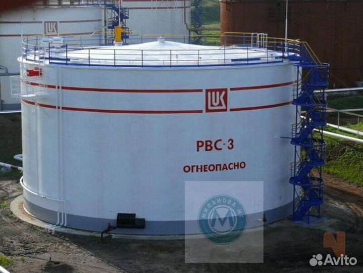 Рвс 100м3. Емкость от производителя