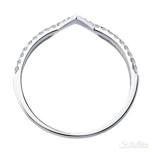 Кольцо sokolov из золота, 1012825-3, р.17