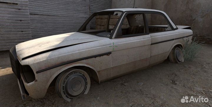 Mercedes Benz 2025 Разбитый