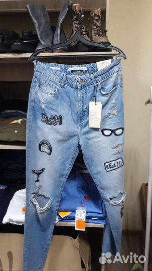 Bershka женские джинсы