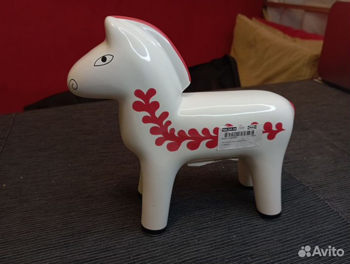 Конь IKEA vinterfint 2022 Декоративная статуэтка