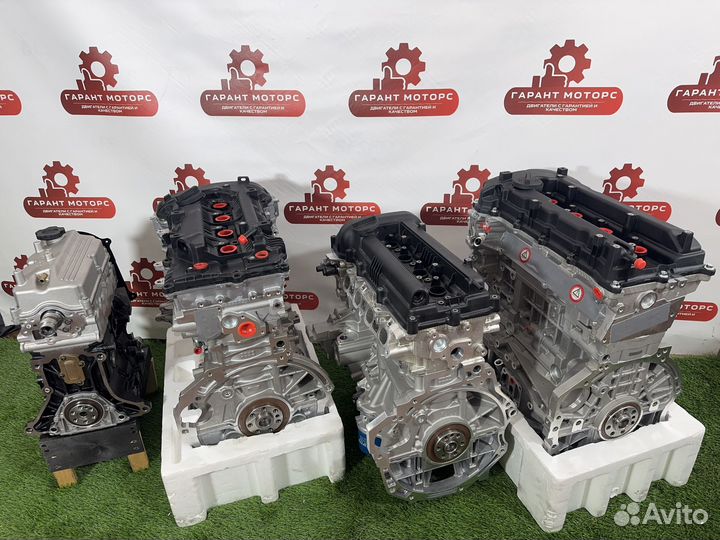 Новый двигатель(мотор) Hyundai Solaris/Kia Rio 3