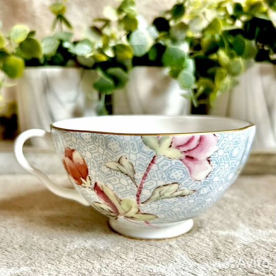 Wedgwood Cuckoo новая чайная пара фарфор