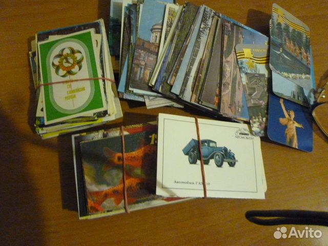 Календарики 1982-1996гг около 400 штт