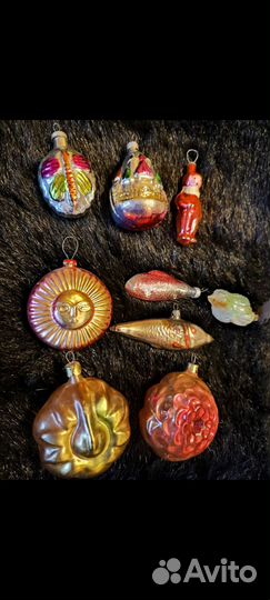 Елочные игрушки СССР