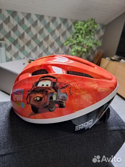 Детский велосипедный шлем Disney pixar тачки