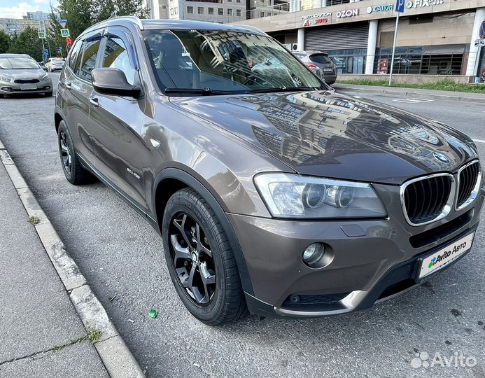 BMW X3 2.0 AT, 2012, 124 700 км