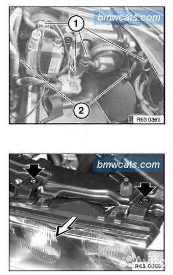 Корректор фары BMW E39,E38,E53,E46