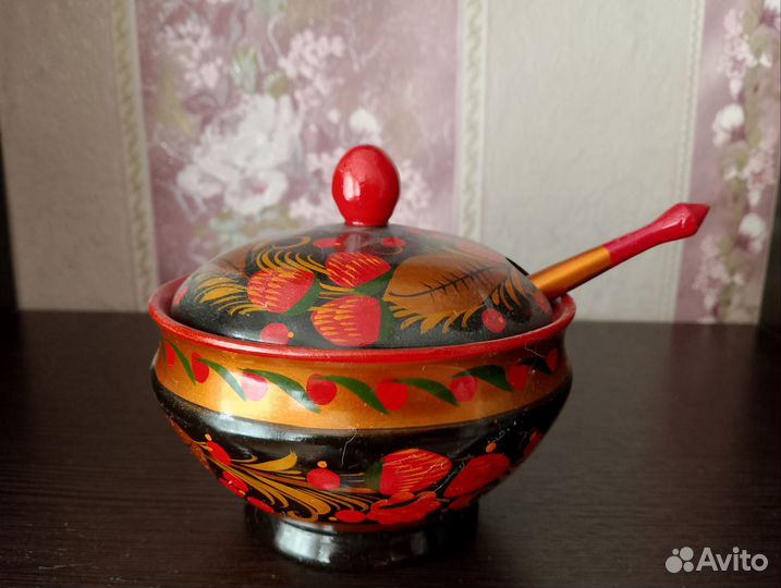 Хохлома, посуда