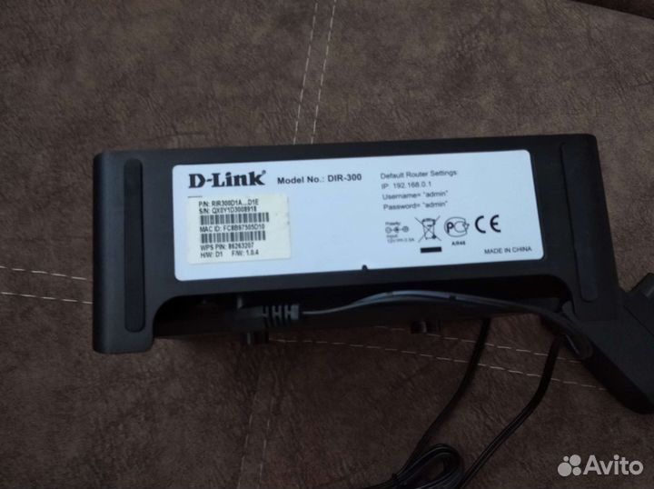 Wi-fi роутер D-Link DIR-300