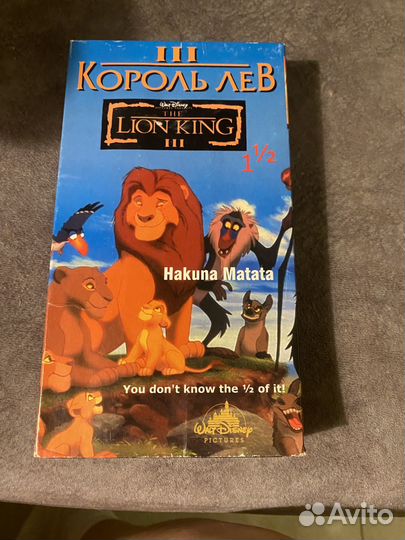 Видеокассеты мультфильмы