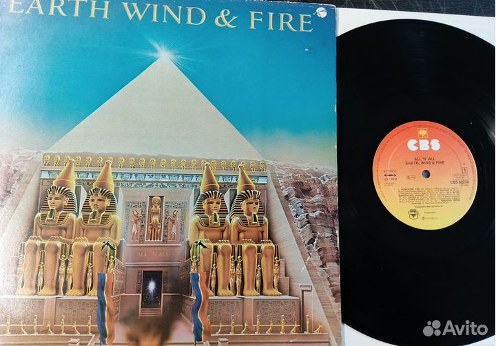 Earth, Wind & Fire All 'N All 1977 винил
