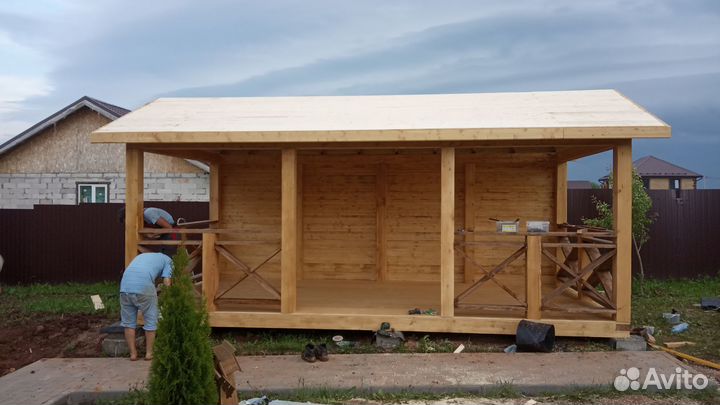 Беседка для дачи