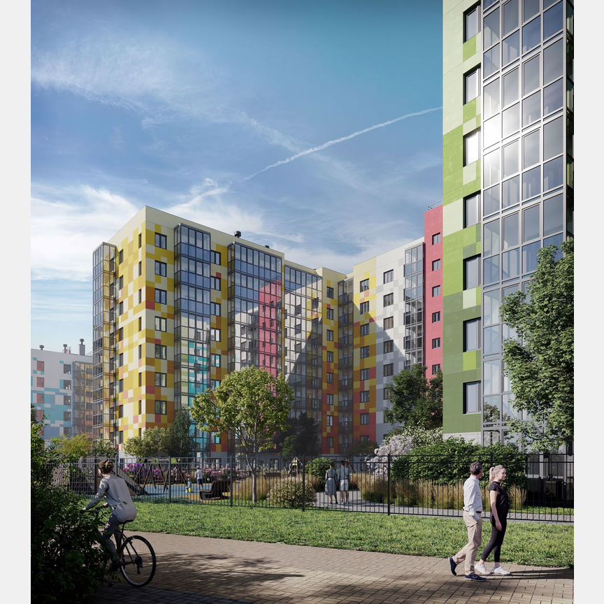 1-к. квартира, 25,3 м², 9/9 эт.