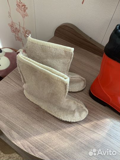 Детские резиновые сапоги