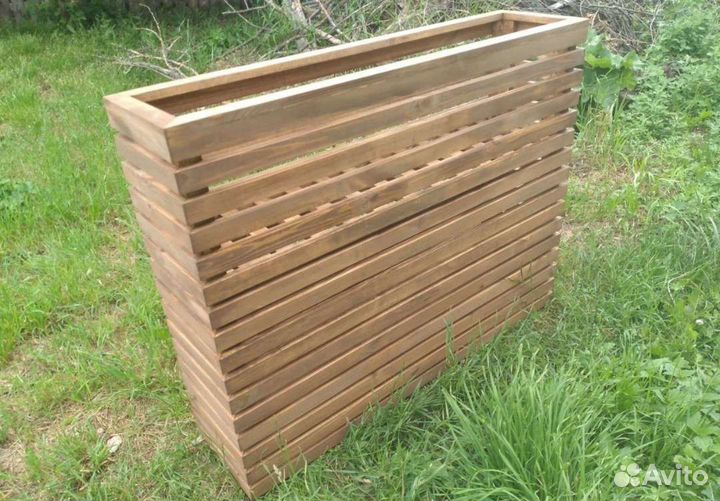 Кашпо вазон деревянные