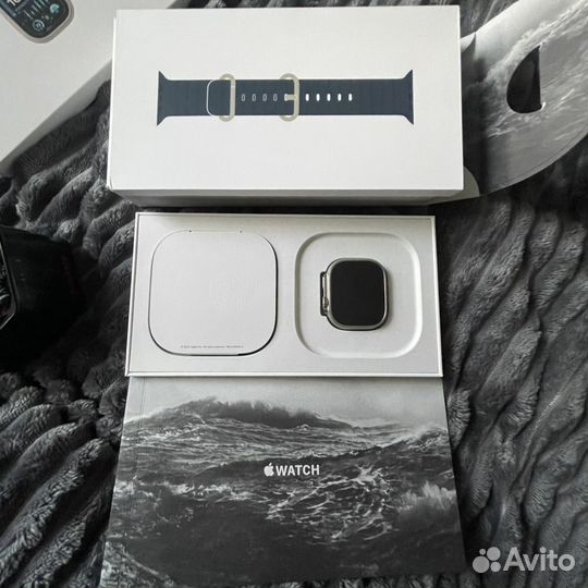Apple watch ultra 2 49mm ocean band blue