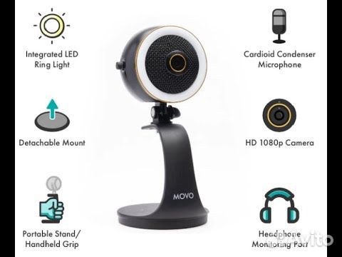 Веб-камеры Movo WebMic HDPro и Logitech Sphere AF объявление продам