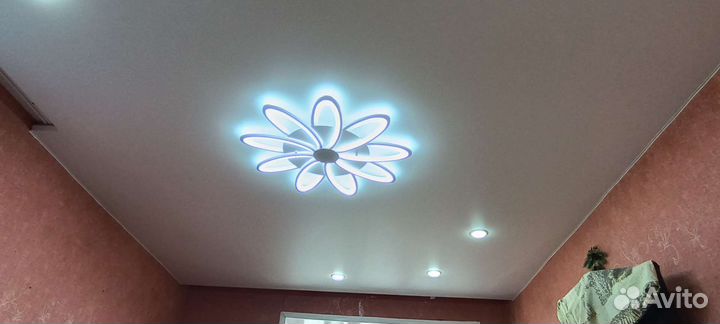 Натяжные потолки.Бесплатный замер.Установка