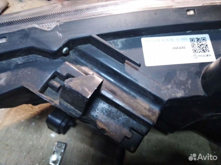 Haval f 7 фара передн с отсутств верхняя крепл