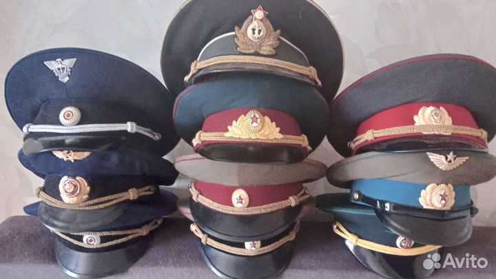 Фуражки СССР пилотки