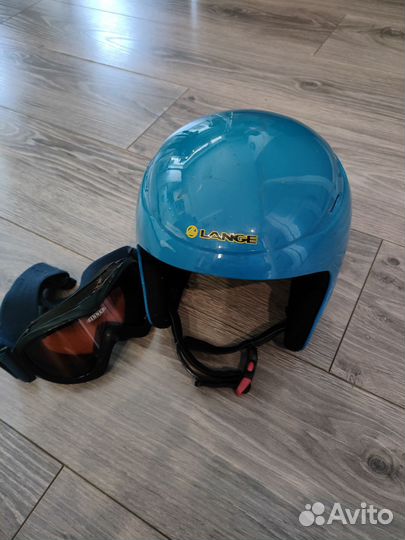 Шлем горнолыжный детский обхват головы 52см