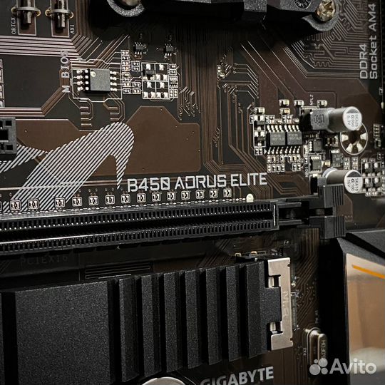 Материнская плата Gigabyte B450 Aorus Elite
