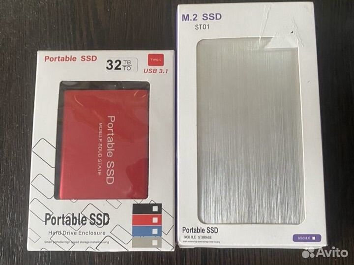 Внешний SSD 2,4,16tb