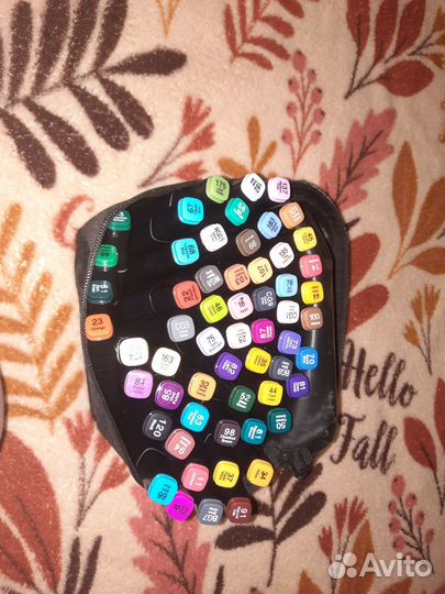 Маркеры touch акварельные спиртовые