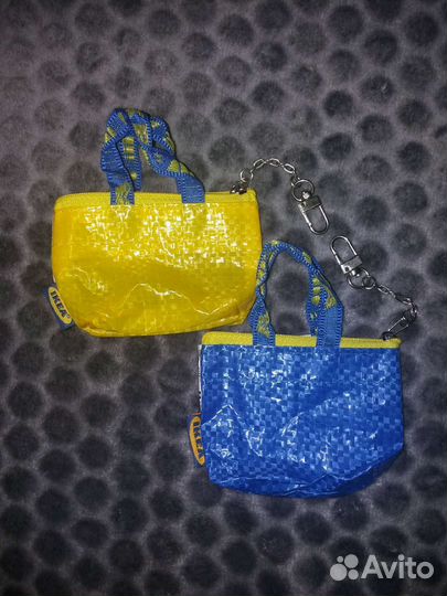 Брелок сумочка ключница Икеа IKEA Кнёлиг