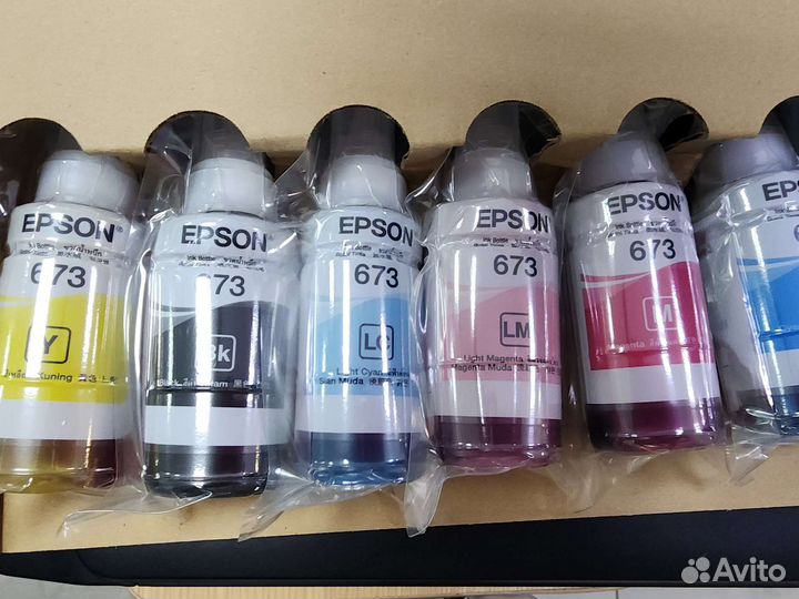 Чернила оригинальные для Epson L800-L805