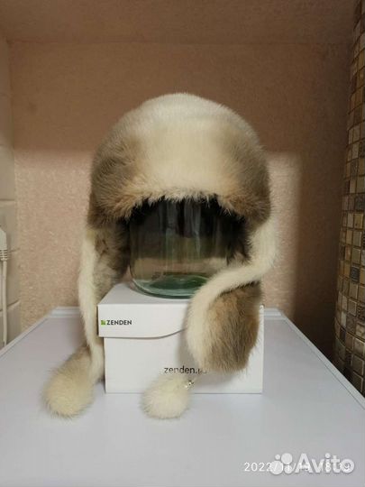 Шапка норковая женская бу