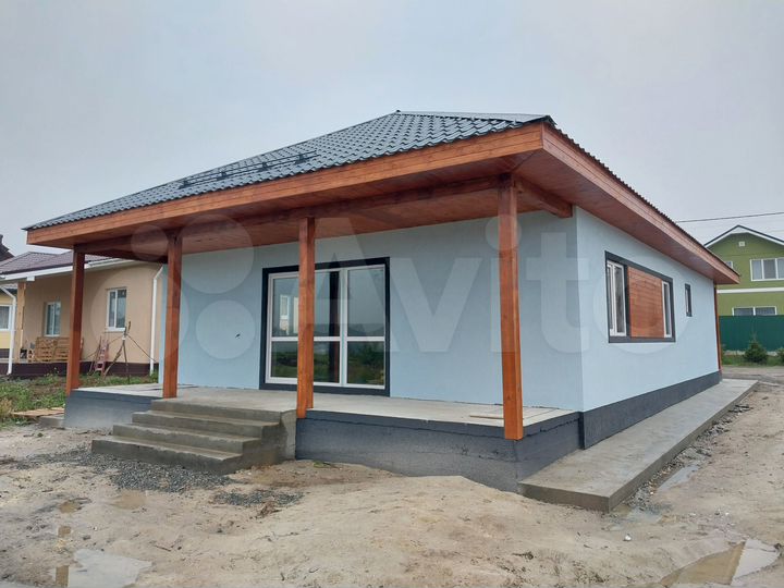 Коттедж 124 м² на участке 8,4 сот.