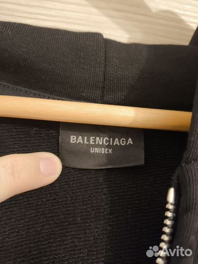 Зип худи Balenciaga Heavy Metal