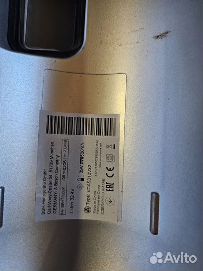 Пылесос bosch Athlet 32.4V BCH7ATH32K