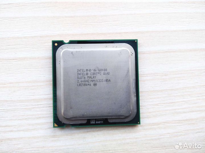 Процессоры Intel Core 2 Quad Q6600, Q8400, Q9400