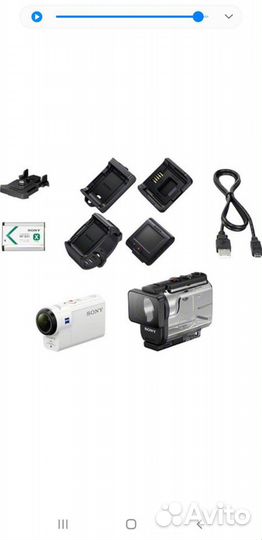 Экшн камера sony fdr x3000