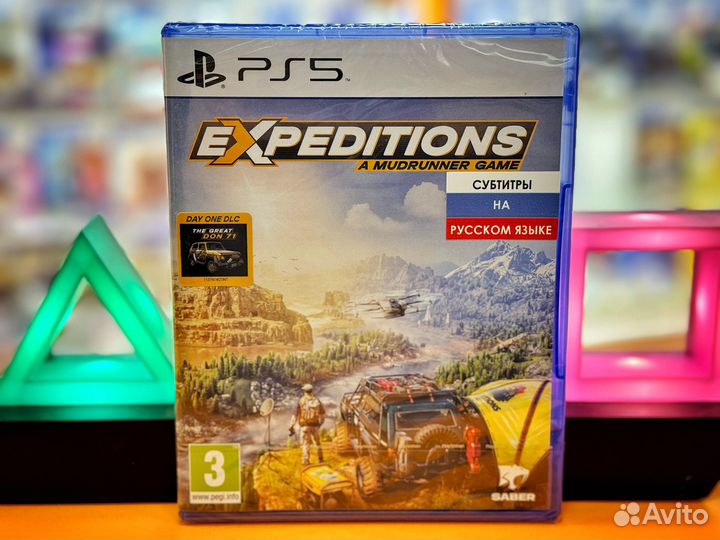 PS5 Expeditions A MudRunner Game (русские субтитры