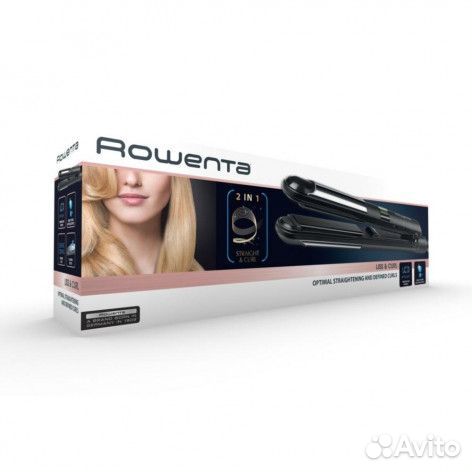 Выпрямитель для волос rowenta, Liss&Curl SF4210F0