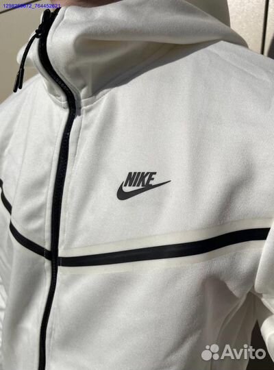 Nike Tech чёрная Зипка (Арт.97528)