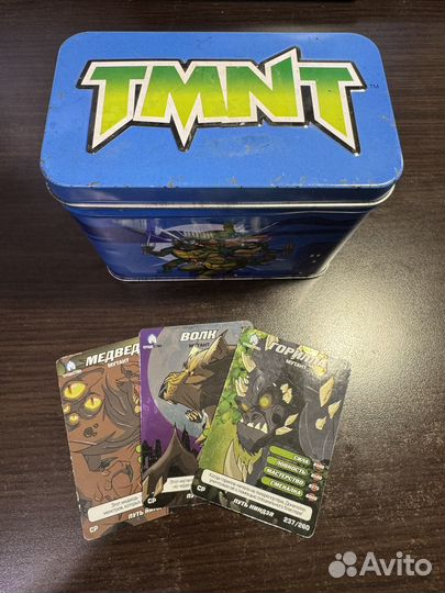 Карточки черепашки ниндзя