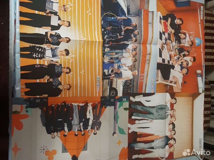 Плакаты с группой BTS