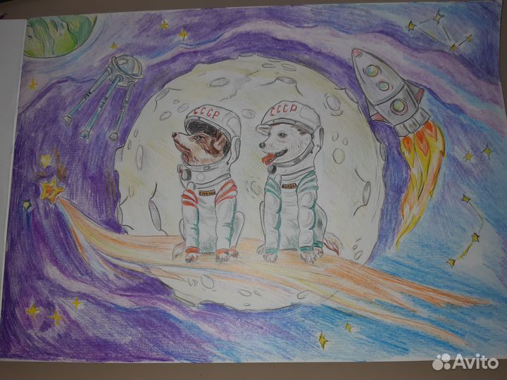 Рисунки на заказ в детский сад, школу