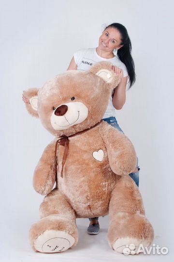 Большие плюшевые мишки, медведи