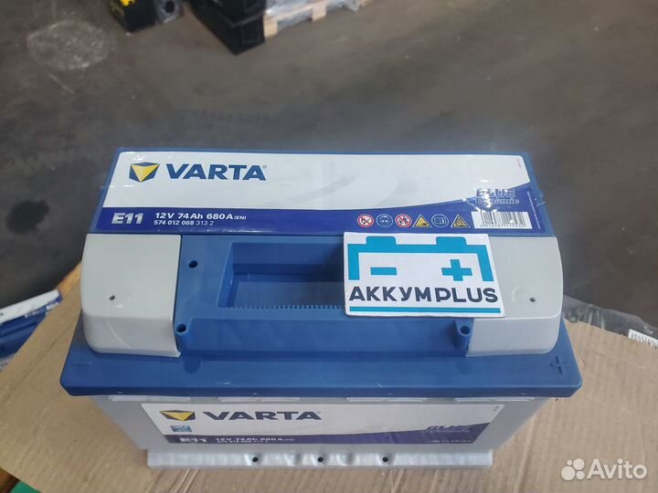 Аккумулятор 12V 74Ah Varta новый