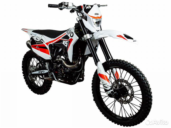 Мотоцикл кроссовый kayo K5 300 enduro 21/18 (2024