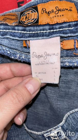 Джинсы pepe jeans Y2K