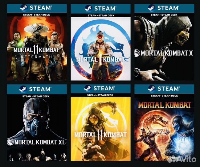 Mortal Kombat 11 (Все части) Steam